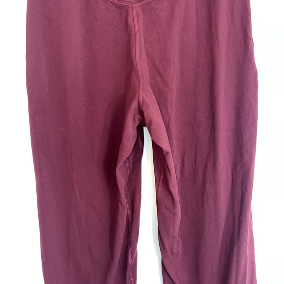 Lululemon Align High-Rise Cropped Jogger - Mulled Wine sz 6 - Picture 13 of 16
